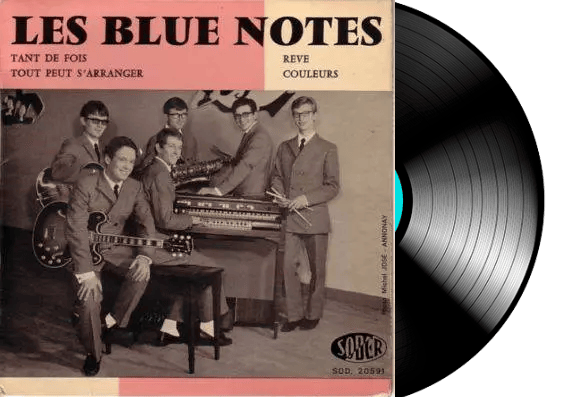 Cover Vinyle blue notes Michel vagnoux
